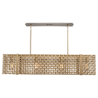 Tweed Four Light Linear Suspension in Graphite (404|PLB0037-45-GP-F-001-E2)