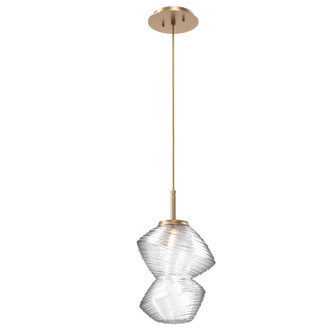 Mesa LED Pendant in Novel Brass (404|LAB0089-01-NB-C-C01-L3)