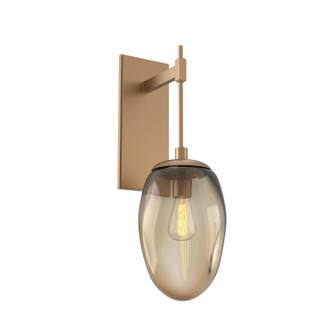 Meteo One Light Wall Sconce in Novel Brass (404|IDB0063-23-NB-B-E2)