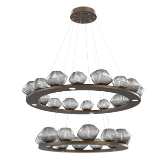 Mesa LED Chandelier in Flat Bronze (404|CHB0089-2B-FB-S-CA1-L3)