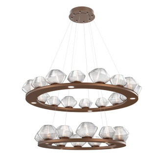 Mesa LED Chandelier in Burnished Bronze (404|CHB0089-2B-BB-C-CA1-L3)