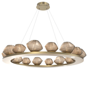 Mesa LED Chandelier in Gilded Brass (404|CHB0089-0D-GB-B-CA1-L1)