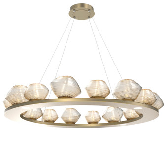 Mesa LED Chandelier in Gilded Brass (404|CHB0089-0D-GB-A-CA1-L3)