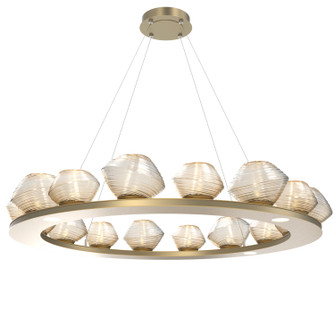 Mesa LED Chandelier in Gilded Brass (404|CHB0089-0D-GB-A-CA1-L1)