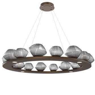 Mesa LED Chandelier in Flat Bronze (404|CHB0089-0D-FB-S-CA1-L1)