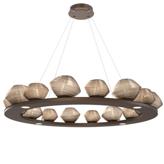 Mesa LED Chandelier in Flat Bronze (404|CHB0089-0D-FB-B-CA1-L3)