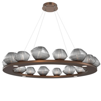 Mesa LED Chandelier in Burnished Bronze (404|CHB0089-0D-BB-S-CA1-L3)