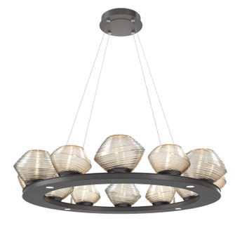 Mesa LED Chandelier in Graphite (404|CHB0089-0C-GP-A-CA1-L3)