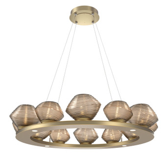 Mesa LED Chandelier in Gilded Brass (404|CHB0089-0C-GB-B-CA1-L1)