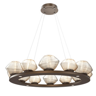 Mesa LED Chandelier in Flat Bronze (404|CHB0089-0C-FB-A-CA1-L1)