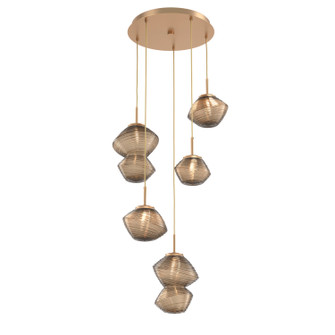 Mesa LED Pendant in Novel Brass (404|CHB0089-05-NB-B-C01-L1)
