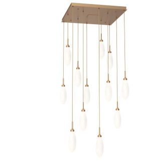 Fiori LED Pendant in Novel Brass (404|CHB0071-12-NB-WL-C01-L3)