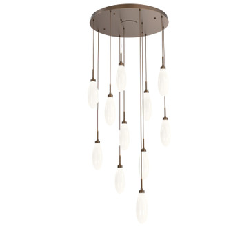 Fiori LED Pendant in Flat Bronze (404|CHB0071-11-FB-WL-C01-L3)
