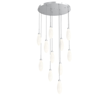 Fiori LED Pendant in Classic Silver (404|CHB0071-11-CS-WL-C01-L3)