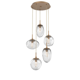 Cosmos LED Pendant in Novel Brass (404|CHB0069-05-NB-GC-C01-L3)