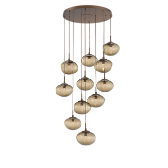 Nebula LED Pendant in Burnished Bronze (404|CHB0068-11-BB-GB-C01-L1)