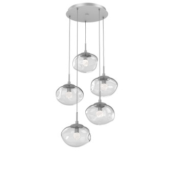 Nova LED Pendant in Classic Silver (404|CHB0068-05-CS-FC-C01-L3)