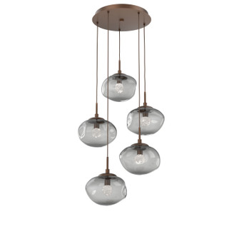 Nova LED Pendant in Burnished Bronze (404|CHB0068-05-BB-FS-C01-L3)