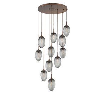 Meteo LED Pendant in Burnished Bronze (404|CHB0067-11-BB-GS-C01-L1)