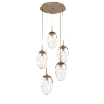 Meteo LED Pendant in Novel Brass (404|CHB0067-05-NB-ZA-C01-L1)