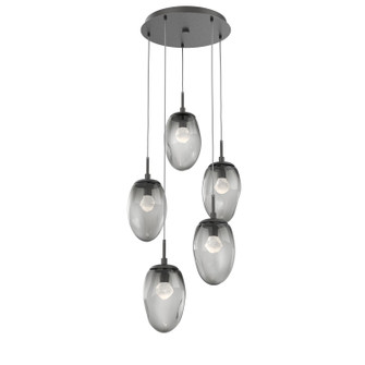 Meteo LED Pendant in Graphite (404|CHB0067-05-GP-ZS-C01-L1)