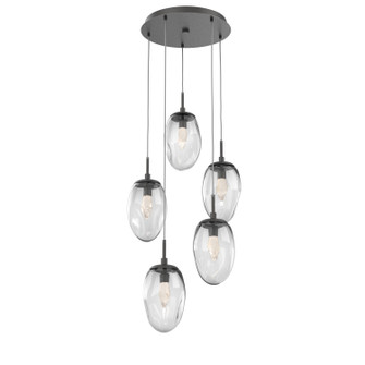 Meteo LED Pendant in Graphite (404|CHB0067-05-GP-GC-C01-L3)