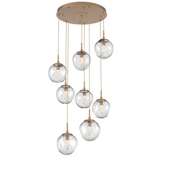 Aster LED Pendant in Novel Brass (404|CHB0066-08-NB-GC-C01-L3)