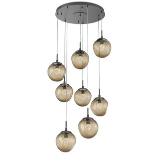 Aster LED Pendant in Graphite (404|CHB0066-08-GP-FB-C01-L1)