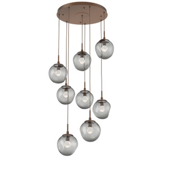 Aster LED Pendant in Burnished Bronze (404|CHB0066-08-BB-ZS-C01-L1)