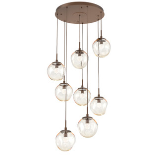 Aster LED Pendant in Burnished Bronze (404|CHB0066-08-BB-FA-C01-L3)