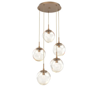 Aster LED Pendant in Novel Brass (404|CHB0066-05-NB-FA-C01-L1)