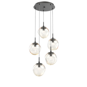 Aster LED Pendant in Graphite (404|CHB0066-05-GP-FA-C01-L1)