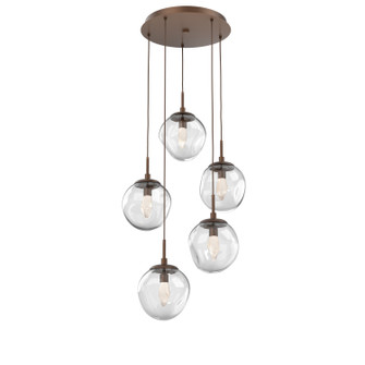 Aster LED Pendant in Burnished Bronze (404|CHB0066-05-BB-GC-C01-L1)
