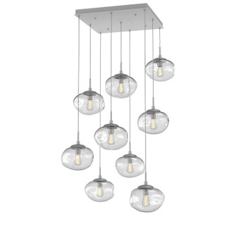 Nebula Nine Light Pendant in Classic Silver (404|CHB0064-09-CS-C-C01-E2)