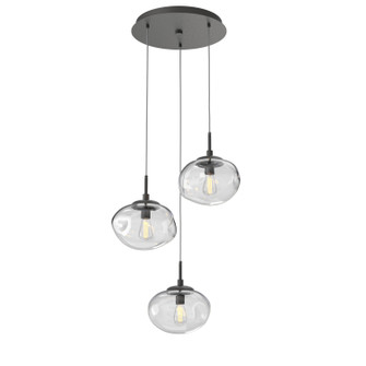 Nebula Three Light Pendant in Graphite (404|CHB0064-03-GP-C-C01-E2)