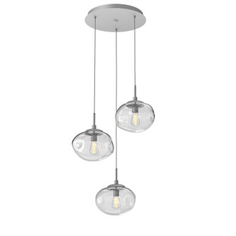 Nebula Three Light Pendant in Classic Silver (404|CHB0064-03-CS-C-C01-E2)