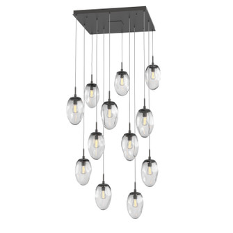 Meteo 12 Light Pendant in Graphite (404|CHB0063-12-GP-C-C01-E2)