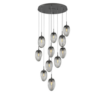 Meteo 11 Light Pendant in Graphite (404|CHB0063-11-GP-S-C01-E2)