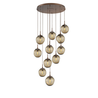 Aster 11 Light Pendant in Burnished Bronze (404|CHB0062-11-BB-B-C01-E2)