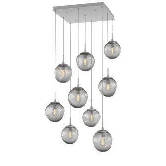 Aster Nine Light Pendant in Classic Silver (404|CHB0062-09-CS-S-C01-E2)