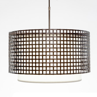 Tweed LED Pendant in Novel Brass (404|CHB0037-24-NB-F-001-L3)