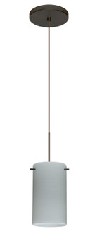 Stilo One Light Pendant in Bronze (74|1XT-4404KR-LED-BR)