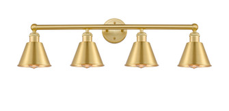 Ballston Four Light Bath Vanity in Satin Gold (405|616-4W-SG-M8-SG)