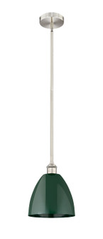 Edison One Light Mini Pendant in Brushed Satin Nickel (405|616-1S-SN-MBD-9-GR)