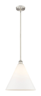 Edison One Light Pendant in Brushed Satin Nickel (405|616-1S-SN-GBC-161)