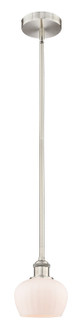 Edison One Light Mini Pendant in Brushed Satin Nickel (405|616-1S-SN-G91)