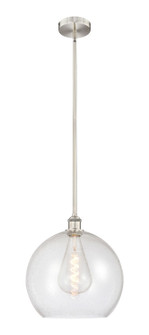 Edison One Light Pendant in Brushed Satin Nickel (405|616-1S-SN-G124-14)