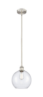Edison One Light Mini Pendant in Brushed Satin Nickel (405|616-1S-SN-G124-10)