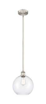 Edison One Light Mini Pendant in Brushed Satin Nickel (405|616-1S-SN-G122-10)