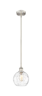 Edison One Light Mini Pendant in Brushed Satin Nickel (405|616-1S-SN-G1215-8)